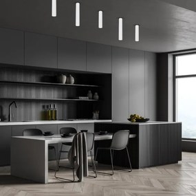 Spot GENESIS 1xGU10/8W/230V 30 cm alb