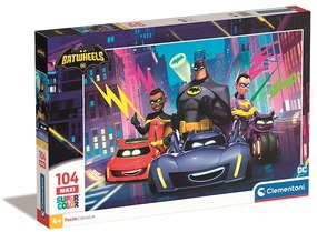 Batman Batwheels 104 piese puzzle maxi Clementoni