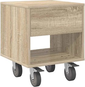 vidaXL Noptieră Stejar Sonoma 40,5 x 40 x 48 cm Lemn compozit