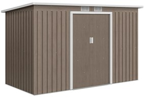 Outsunny Casuta pentru unelte de gradina, 277x130x173cm, verde | Aosom Romania