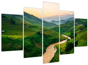 Tablou - Terase de orez II. (150x105 cm)