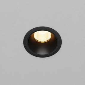 Spot incastrabil LED Dip negru 3000K 10W