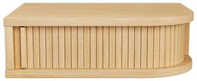 Noptieră în culoare naturală cu aspect de lemn de stejar Farsta – Woodman