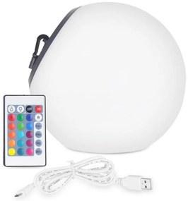 Top Light BALL RGB RC - LED RGB solar cu telecomandă, dimabil, 1,2W, IP44