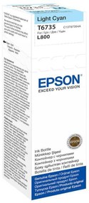 EPSON T6735 LIGHT CYAN INKJET BOTTLE