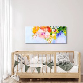 Tablou - Flori,pictură (120x50 cm)