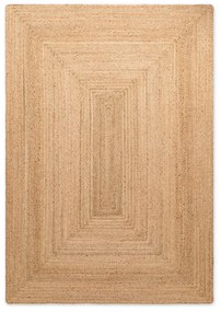 Covor în culoare naturală reversibil/țesut manual din iută 160x230 cm Sharmila Natural Brown – Hanse Home