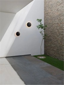 Aplica LED ambientala iluminat exterior IP65 COPPER D-13,5cm