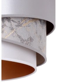 Lustră pe cablu Duolla KOBO 1xE27/15W/230V d. 45 cm argintiu/auriu