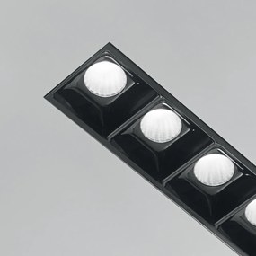 Corp incastrabil cu 5 spoturi LED LIKA FI TRIM 12W 3000K