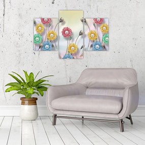 Tablou - Lunca colorată (90x60 cm)