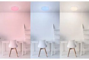 Globo 48363RGB - Lampă LED RGB reglabilă ATREJU 1x12W + 1x3W, 230V