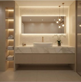 Lavoar pe blat Joana 65 alb