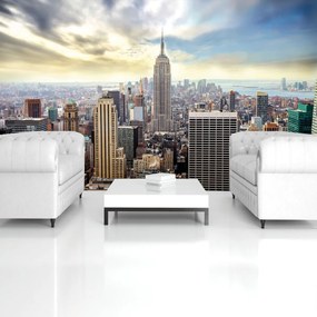 Fototapet - Panoama New York-ului (254x184 cm)
