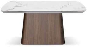Masa extensibila ceramica Trevi, 160cm/90cm