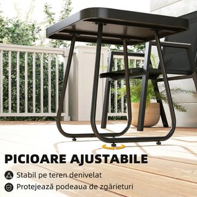 Outsunny set bistro terasă elegant | Aosom Romania