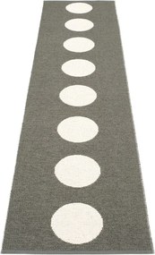 Covor tip traversă pentru interior și exterior gri închis 70x300 cm Vera Charcoal – Pappelina