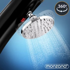 Duș solar BOW. 20l, negru Monzana