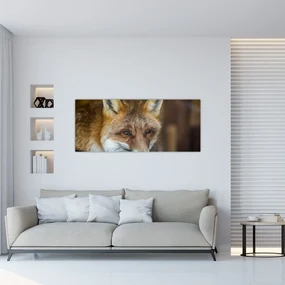 Tablou cu vulpe (120x50 cm), în 40 de alte dimensiuni noi