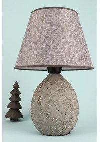 Lampă de masă RAMZES, 1 x soclu E27, 40 W, 230 V, gri