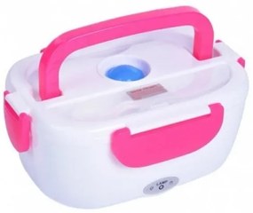 Cutie de încălzire pentru prânz YS-001/YY-3166 cu sursă de alimentare de 220 V - roz