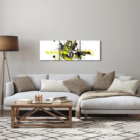 Tablou - Street dance (cu ceas) (90x30 cm)