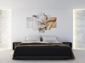 Tablou - Cerneală de marmură (150x105 cm)