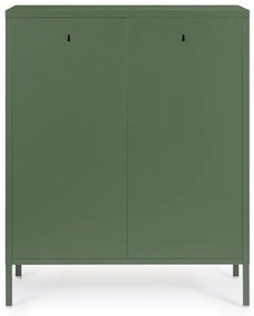 Comoda cu doua usi, verde, 40x80x101.5 cm, Cambridge, Yes