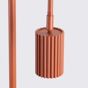 Sollux SL.2023 - Lampă de podea KARBON 1xGU10/10W/230V portocalie