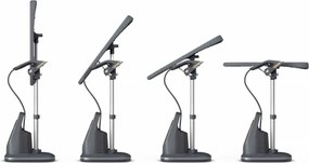 Aparat de calcat vertical cu abur Philips All-in-one 8500 AIS8540/80, 2200 W, 1,2 l, 6 bar, 90 g/min, 3 setari, OptimalTEMP, Masa reglabila, Gri inchis/Auriu