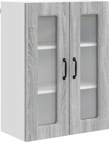 vidaXL Dulap de bucătărie Kalmar Gri Sonoma 60 x 31 x 80 cm