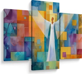 Tablou - Înger geometric (90x60 cm)