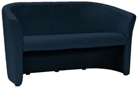 Canapea TM-3 piele ecologica bleumarin/wenge EK13