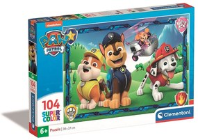 Patrula Cățelușilor Mountain Puzzle Clementoni de 104 piese