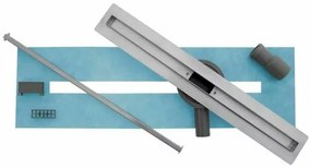 Set rigola pentru dus plus capac 70 cm Rea Neo Slim Pro Inox