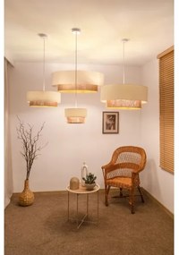 Brilagi - Plafonieră LED Boho Style, 3x E27, 15W, 230V, diam. 60 cm