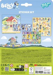 Bluey Home set de abțibilduri