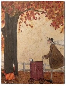 Tablou pe pânză Sam Toft - Following hte Pumpkin