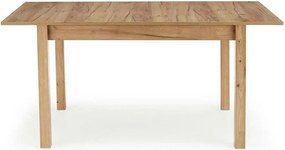 Masa extensibila MAURYCY, stejar, PAL laminat, 118/158x75x75 cm