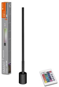 Lampadar LED RGBW dimabil SMART+ FLOOR LED/8W/230V Wi-Fi negru Ledvance + telecomandă