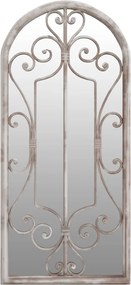 vidaXL Oglindă,nisip, 100x45 cm,fier, pentru utilizare în interior