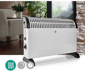 Radiator cu convecție 750-1250-2000W/230V Nedis HTCO10FWT