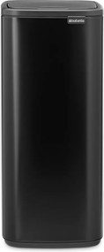 Coș de gunoi negru mat cu senzori de atingere din oțel 30 l Bo Touch – Brabantia