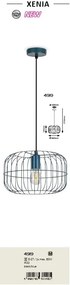 Pendul design industrial Xenia 4919 RX