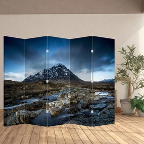 Paravan - Munții și tigrul (210x170 cm)