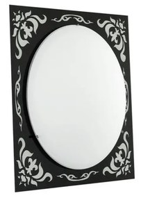 EGLO 89262 - Plafoniera SCALEA 1xE27/60W negru / alb