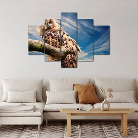 Tablou cu bufnița (150x105 cm)