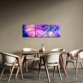 Tablou - Macro (cu ceas) (90x30 cm)