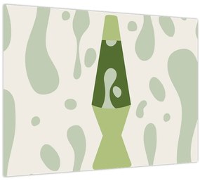 Tablou - Hippies, lampa de lavă (70x50 cm)