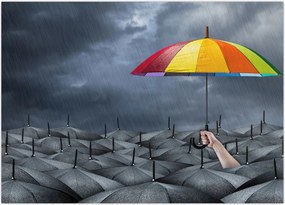 Tablou - Umbrele (70x50 cm)